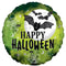 LE GROUPE BLC INTL INC Balloons Glow Batty Halloween Foil Balloon, 18 Inches, 1 Count