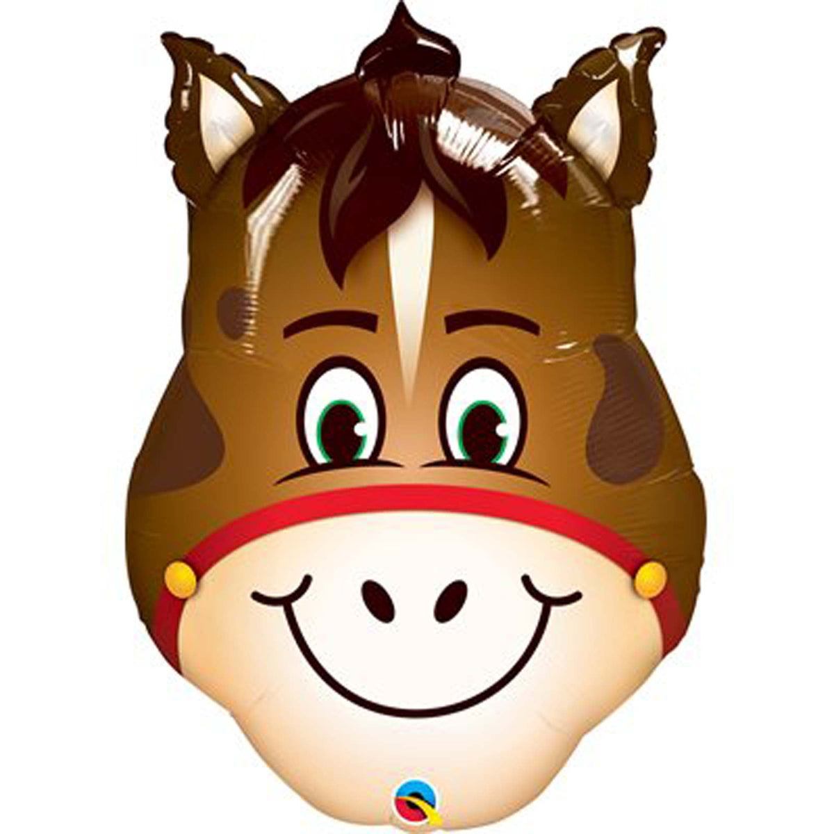 LE GROUPE BLC INTL INC Balloons Hilarious Horse Supershape Balloon, 32 Inches, 1 Count 7144441375602