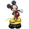 LE GROUPE BLC INTL INC Balloons Mickey Mouse Forever Airloonz Standing Air-Filled Balloon, 52 Inches, 1 Count 026635433716