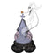 LE GROUPE BLC INTL INC Balloons Nightmare Before Christmas, Zero, Airloonz Standing Air-Filled Balloon, 33 Inches, 1 Count 26635493161