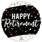 LE GROUPE BLC INTL INC Balloons Officially Retired Round Foil Balloon, 18 Inches, 1 Count 026635483643