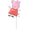 LE GROUPE BLC INTL INC Balloons Peppa Pig Air-Filled Balloon, 14 Inches, 1 Count