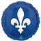 LE GROUPE BLC INTL INC Balloons Quebec Flag Foil Balloon, 18 Inches, 1 Count 026635476423