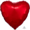 LE GROUPE BLC INTL INC Balloons Red Heart Shape Foil Balloon, 18 Inches 026675105842