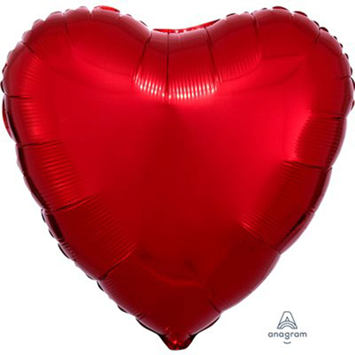LE GROUPE BLC INTL INC Balloons Red Heart Shape Foil Balloon, 18 Inches 026675105842