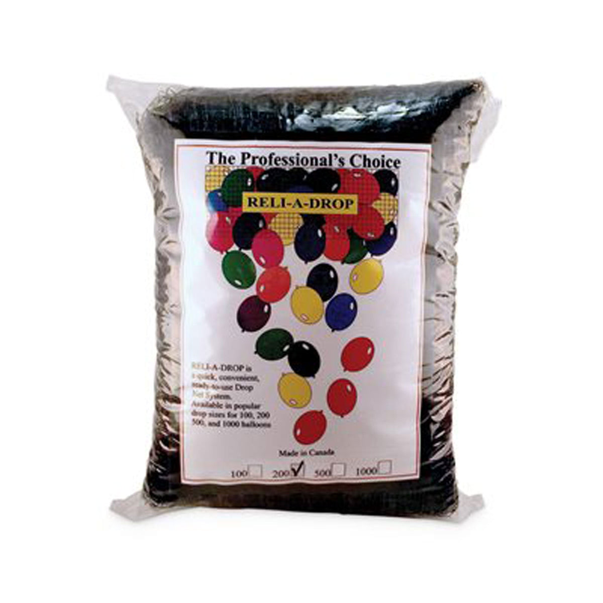 LE GROUPE BLC INTL INC Balloons Reli-a-drop Net For 200 Balloons 627843197140