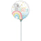 LE GROUPE BLC INTL INC Balloons Satin Baby Elephant Air-Filled Foil Balloon, 9 Inches, 1 Count 026635478939