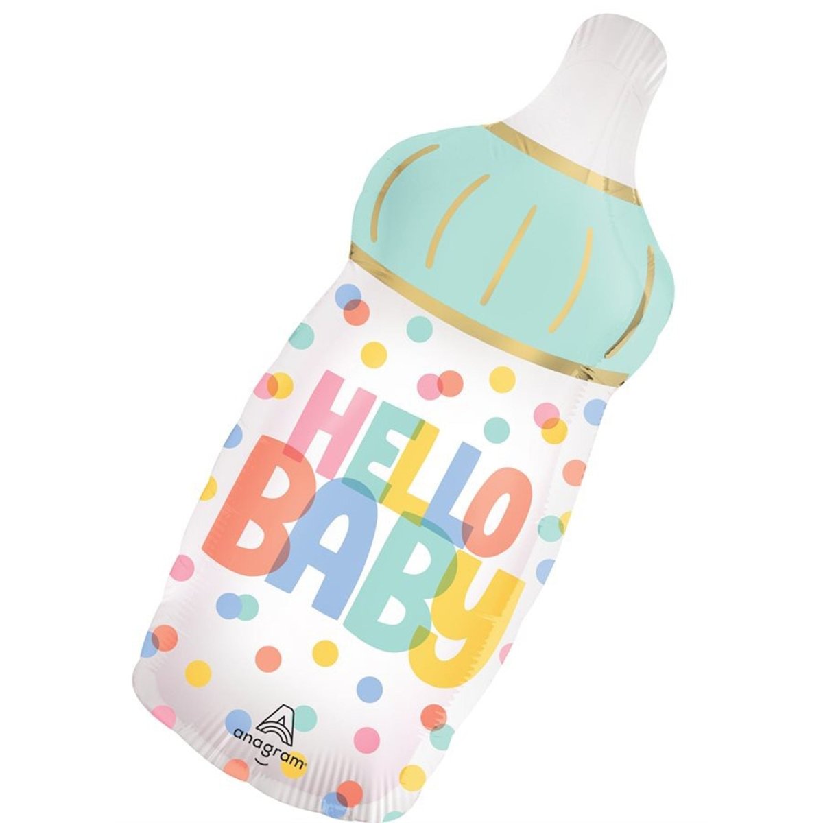 LE GROUPE BLC INTL INC Balloons Satin Baby Modern Supershape Foil Balloon, 25 Inches, 1 Count 026635478953