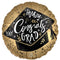 LE GROUPE BLC INTL INC Balloons Satin Grad Achievement Supershape Foil Balloon, 28 Inches, 1 Count 026635476546