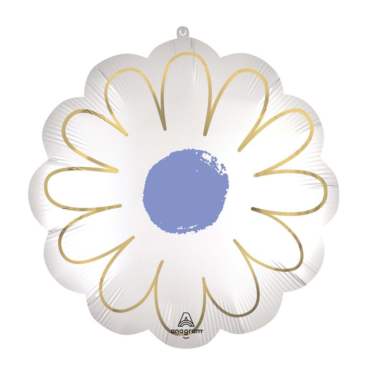LE GROUPE BLC INTL INC Balloons Satin Purple Daisy Supershape Foil Balloon, 21 Inches, 1 Count