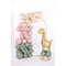 LE GROUPE BLC INTL INC Balloons Soft Jungle Giraffe "Hello Baby" Supershape Balloon, 42 Inches, 1 Count 026635449236