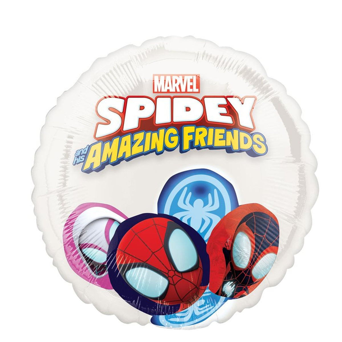 LE GROUPE BLC INTL INC Balloons Spidey and Friends Insiders Balloon, Marvel, 20 Inches, 1 Count 026635485012