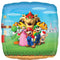 LE GROUPE BLC INTL INC Balloons Super Mario Bros Square Supershape Foil Balloon, 28 Inches, 1 Count