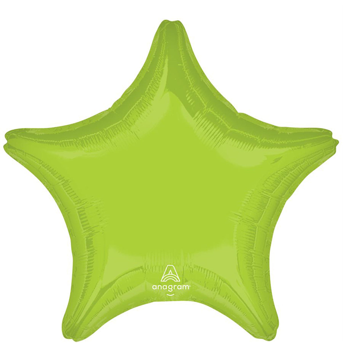 LE GROUPE BLC INTL INC Balloons Vibrant Green Star Shaped Balloon, 18 Inches, 1 Count 026635471169