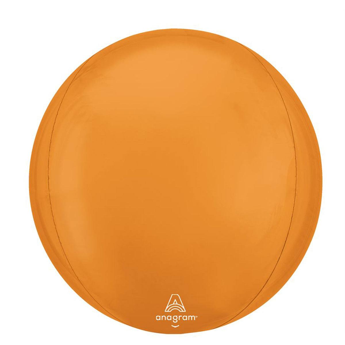 LE GROUPE BLC INTL INC Balloons Vibrant Orange Orbz Balloon, 15 Inches, 1 Count 026635471138