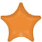 LE GROUPE BLC INTL INC Balloons Vibrant Orange Star Shaped Balloon, 18 Inches, 1 Count