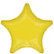 LE GROUPE BLC INTL INC Balloons Vibrant Yellow Star Shaped Balloon, 18 Inches, 1 Count 026635471220