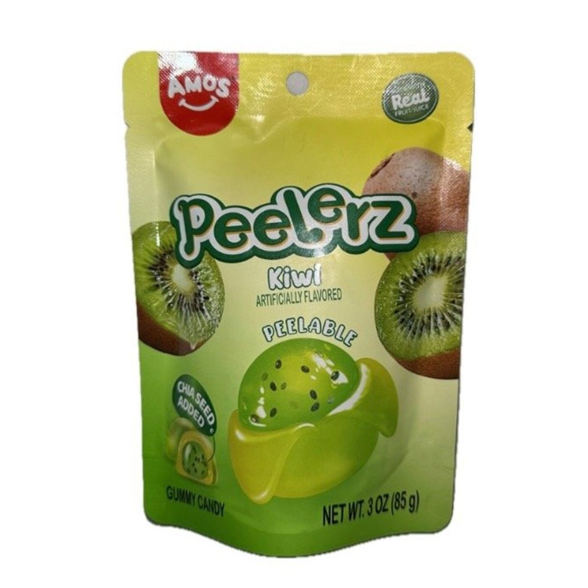 LEESE ENTERPRISES Candy Peelerz Gummy Kiwi, 85g, 1 Count 826940160037