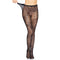 LEG AVENUE/SKU DISTRIBUTORS INC Costume Accessories Black Doll Net Tights for Adults, 1 Count