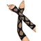 LEG AVENUE/SKU DISTRIBUTORS INC Costume Accessories Black Long Fishnet Gloves for Adults, 1 Count 714718566153