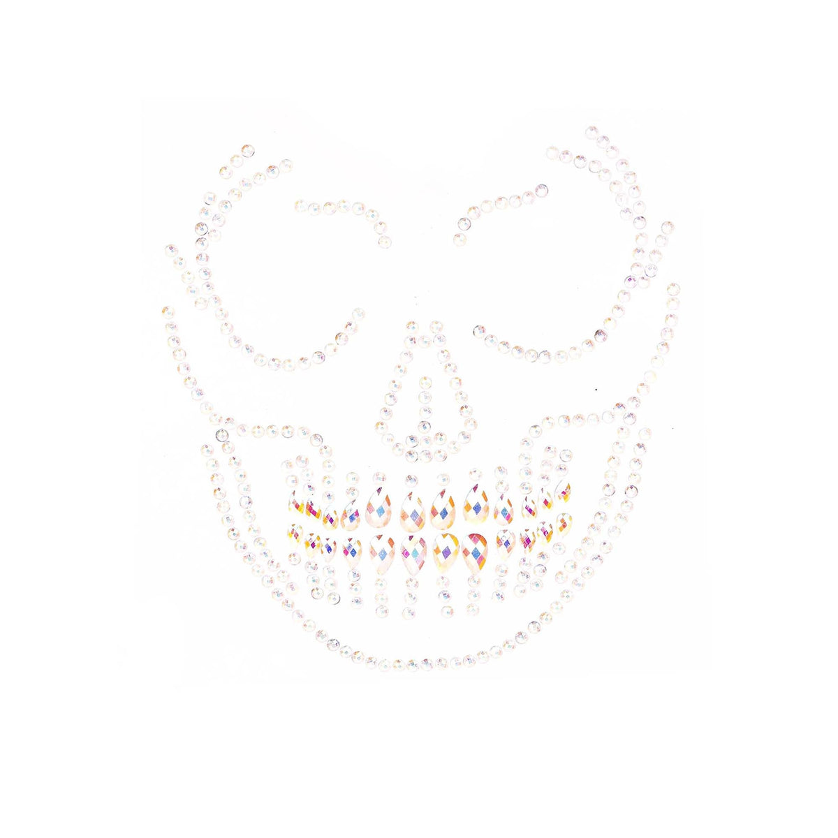 LEG AVENUE/SKU DISTRIBUTORS INC Costume Accessories Glow-in-the-Dark Skull Adhesive Face Jewels