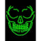 LEG AVENUE/SKU DISTRIBUTORS INC Costume Accessories Glow-in-the-Dark Skull Adhesive Face Jewels