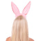 LEG AVENUE/SKU DISTRIBUTORS INC Costume Accessories Pink Satin Bunny Ears for Adults 714718577937