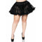 LEG AVENUE/SKU DISTRIBUTORS INC Costume Accessories Plus Size Black Layered Tulle Petticoat for Adults 714718395357
