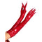 LEG AVENUE/SKU DISTRIBUTORS INC Costume Accessories Red Vinyl Claw Gloves for Adults, 1 Count 714718566771
