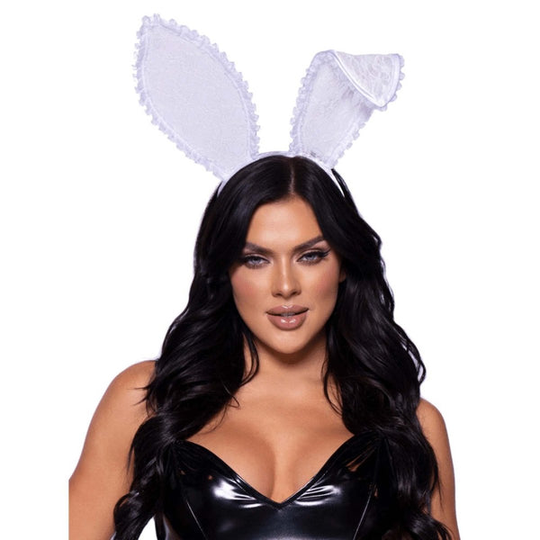 Leg Avenue Women's Bunny Ear Headband - Fun Costume Hairband For Parties & Dress Up