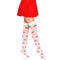 LEG AVENUE/SKU DISTRIBUTORS INC Costume Accessories White Cherry Thigh-High Tights for Adults, 1 Count 714718565798