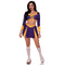 LEG AVENUE/SKU DISTRIBUTORS INC Costumes Cheer Squad Slayer Costume for Adults, Top and Skirt