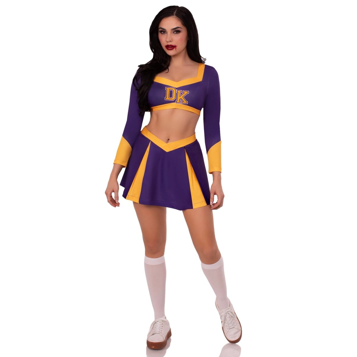 LEG AVENUE/SKU DISTRIBUTORS INC Costumes Cheer Squad Slayer Costume for Adults, Top and Skirt