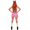 LEG AVENUE/SKU DISTRIBUTORS INC Costumes Classic Super Cutie Costume for Adults, Pink Top, Skirt and Headband