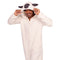 LEG AVENUE/SKU DISTRIBUTORS INC Costumes Lamb Costume for Adults, Plush Jumpsuit