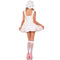 LEG AVENUE/SKU DISTRIBUTORS INC Costumes Little Bo Peep Costume for Adults, Ruffle Trimmed Top with Skirt