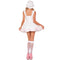 LEG AVENUE/SKU DISTRIBUTORS INC Costumes Little Bo Peep Costume for Adults, Ruffle Trimmed Top with Skirt