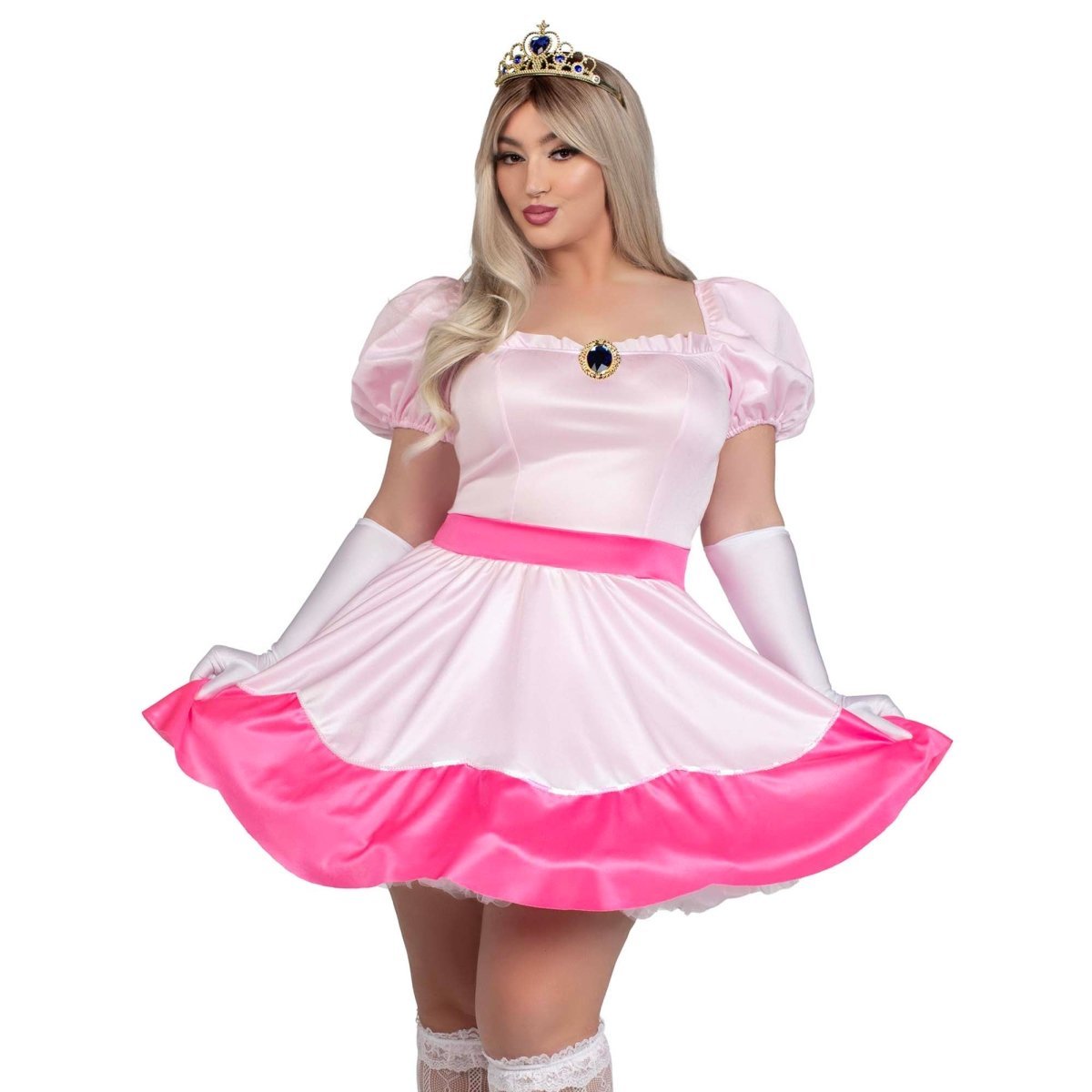 Pink Princess Costume, Pink / 1X/2X
