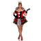 LEG AVENUE/SKU DISTRIBUTORS INC Costumes Queen of Heart Plus Size Costume for Adults, Dress and Crown