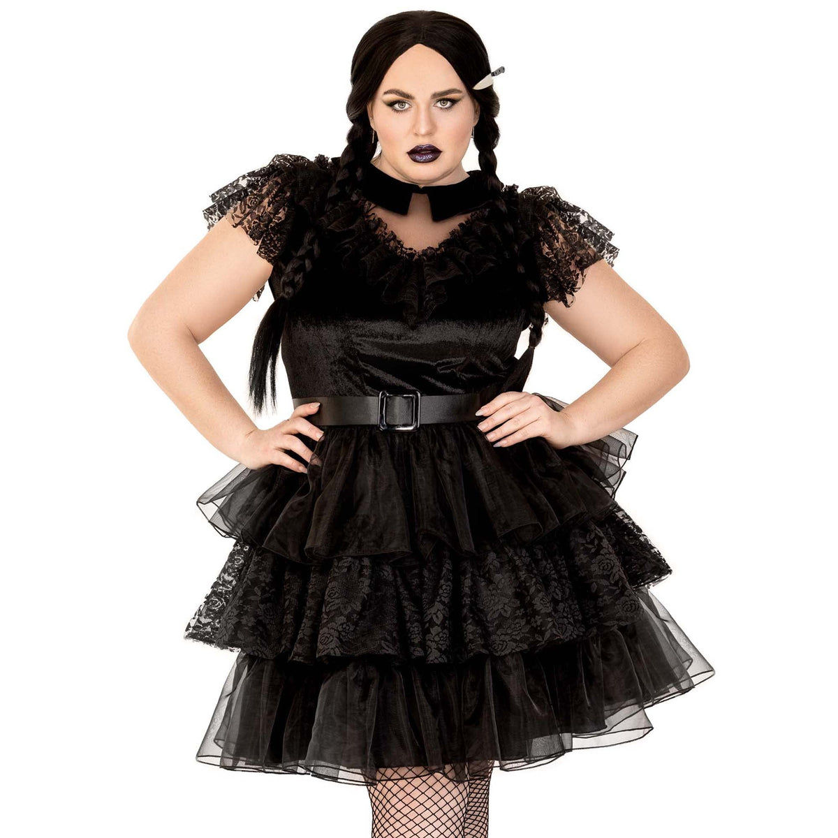 LEG AVENUE/SKU DISTRIBUTORS INC Costumes Raving Rebel Costume for Plus Size Adults