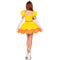 LEG AVENUE/SKU DISTRIBUTORS INC Costumes Sunflower Princess Costume for Adults, Yellow Dress with Gloves and Crown