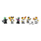 LEGO Toys & Games LEGO City F1 Garage & Mercedes-AMG & Alpine Cars, 60444, Ages 7+, 678 Pieces 673419403474