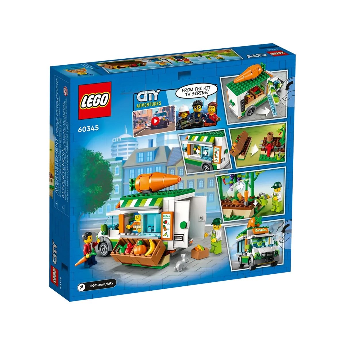 LEGO City Farmers Market Van, 60345, 310 Pieces Party Expert