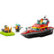 LEGO Toys & Games LEGO City Fire Rescue Boat, 60373, Ages 5+, 144 Pieces 673419375108