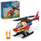 LEGO Toys & Games LEGO City Fire Rescue Helicopter, 60411, Ages 5+, 85 Pieces