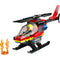 LEGO Toys & Games LEGO City Fire Rescue Helicopter, 60411, Ages 5+, 85 Pieces