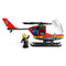 LEGO Toys & Games LEGO City Fire Rescue Helicopter, 60411, Ages 5+, 85 Pieces 673419388863