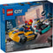 LEGO Toys & Games LEGO City Go-Karts and Race Drivers, 60400, Ages 5+, 99 Pieces