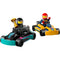 LEGO Toys & Games LEGO City Go-Karts and Race Drivers, 60400, Ages 5+, 99 Pieces