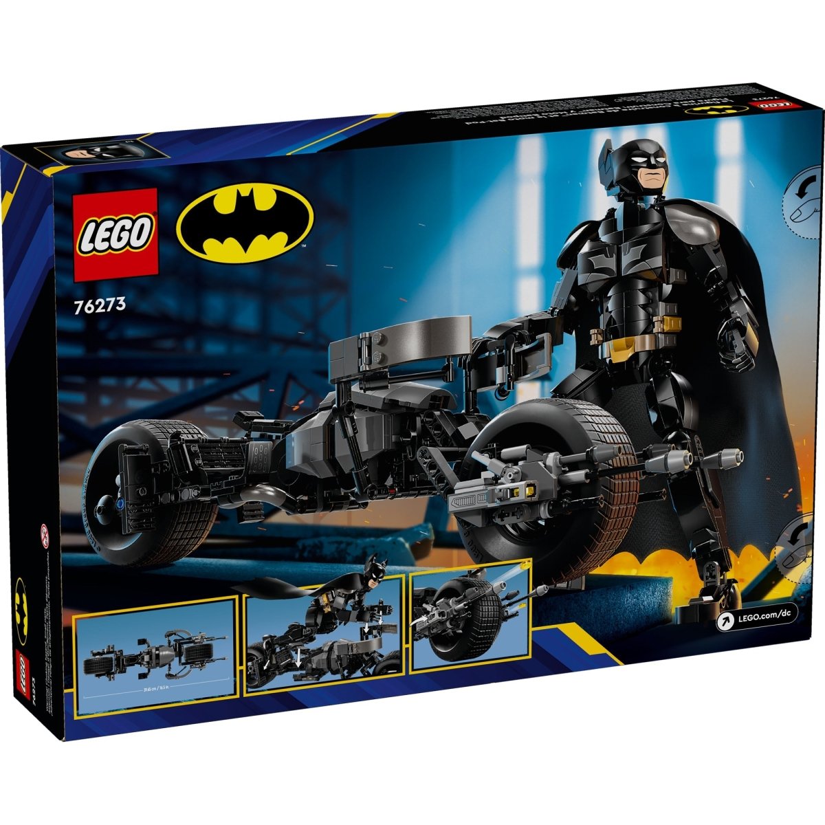 LEGO DC Comics Batman Construction Figure and the Bat-Pod Bike